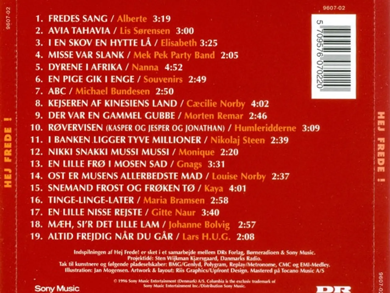 Billede 2 - Diverse kunstnere – Hej Frede! – CD