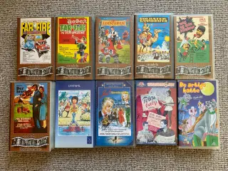 Danske film 23 stk på VHS 