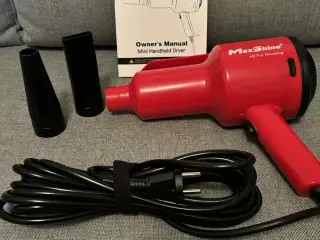 Lækker blæserpistol til bil, blade mv.