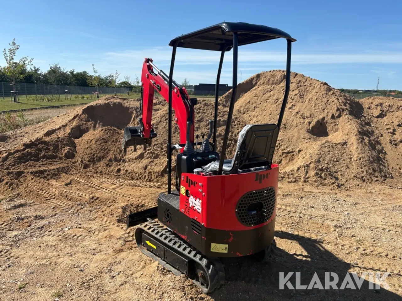Billede 3 - Minigraver JPC HT12 med skovl