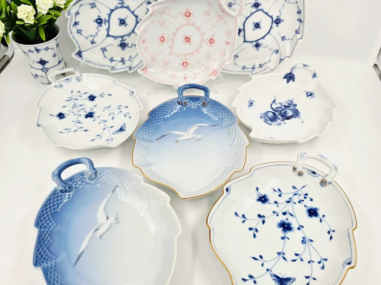 Billede 1 - Royal Copenhagen - Bing Grøndahl Blad Asiet