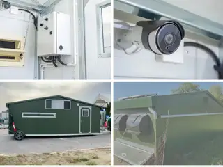 mobilt hønse hus