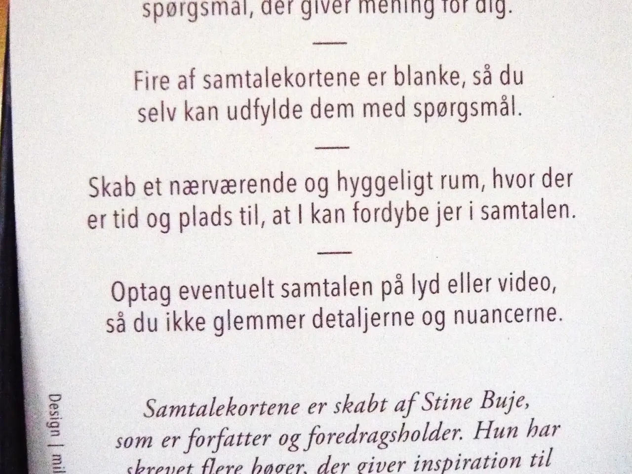 Billede 2 - Samtalekort – 75 spørgsmål om det vigtige i livet