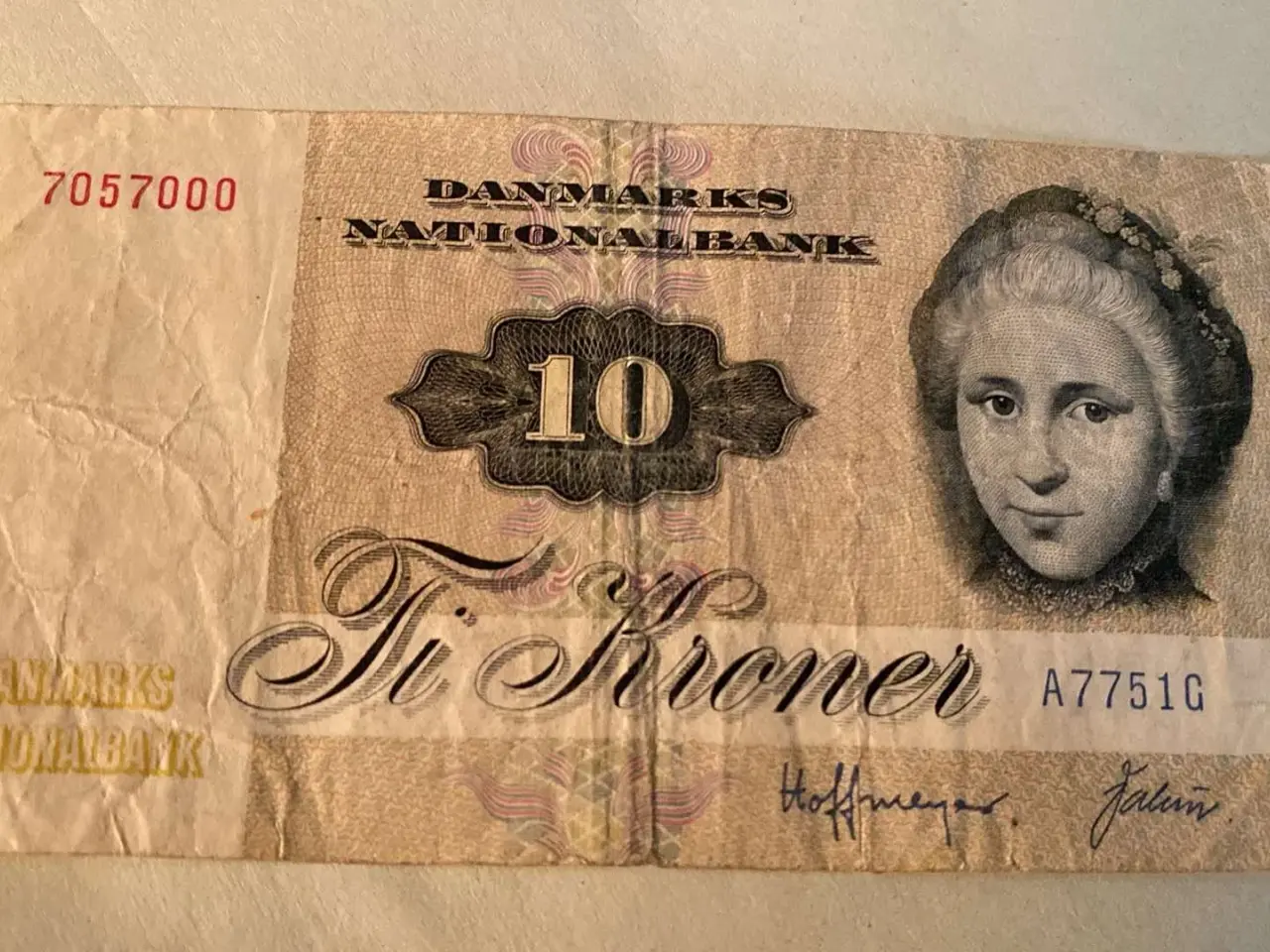 Billede 16 - Dansk 10 kr. seddel