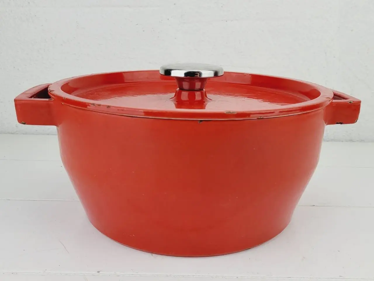 Billede 7 - ⭐️- Pyrex Støbejernsgryde: Holdbarhed og Stil 