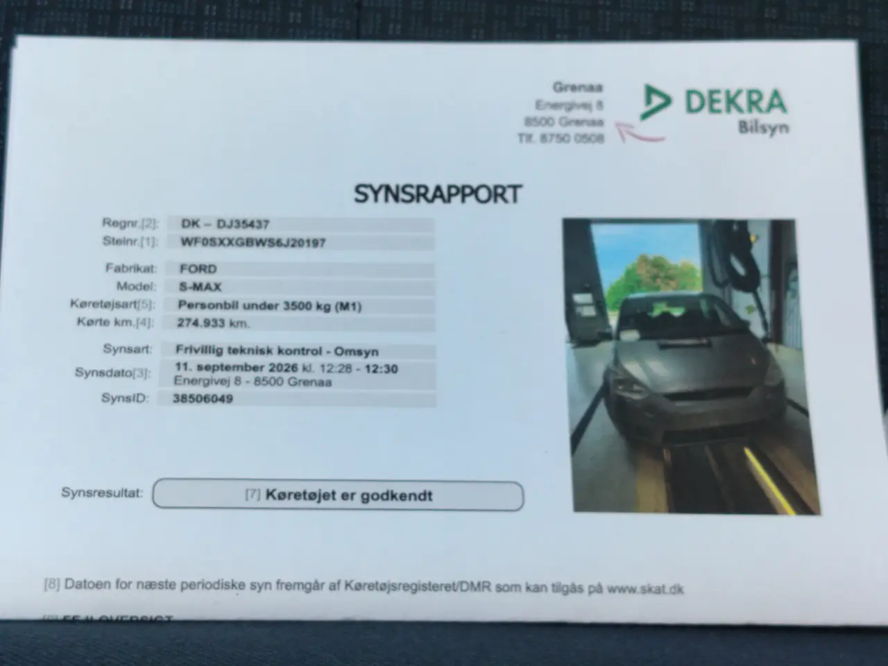 Billede 16 - Fin 7 personer S-Max til billige penge