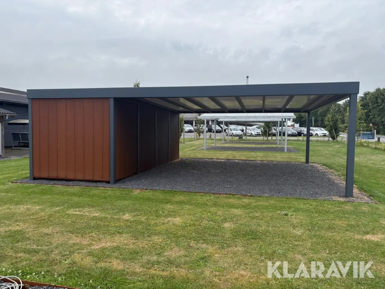 Billede 4 - Carport med skur Kubik