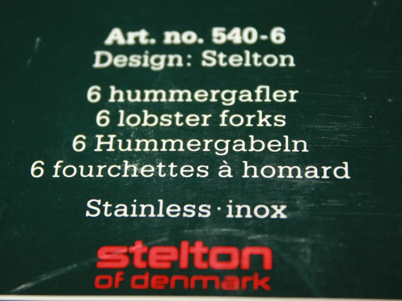 Billede 4 - 6 hummergafler fra Stelton