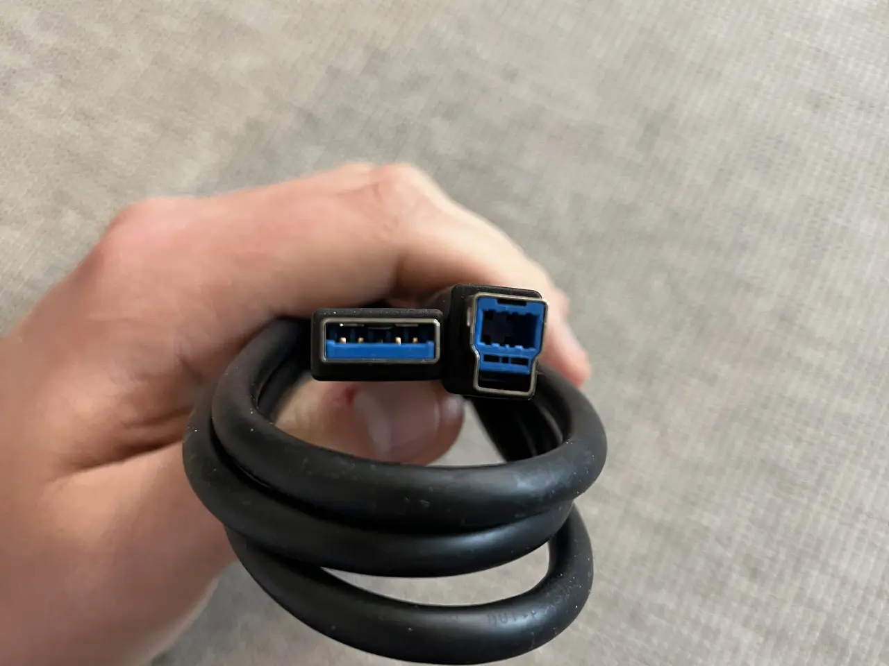 Billede 3 - USB-B kabel (Printerkabel) 1,5m