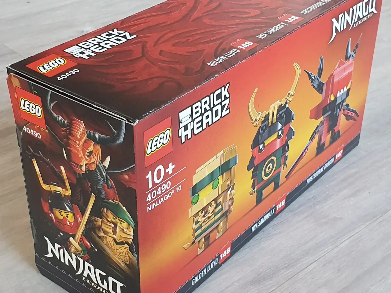 Billede 3 - BrickHeadz, Ninjago 10 års jubilæum, 40490