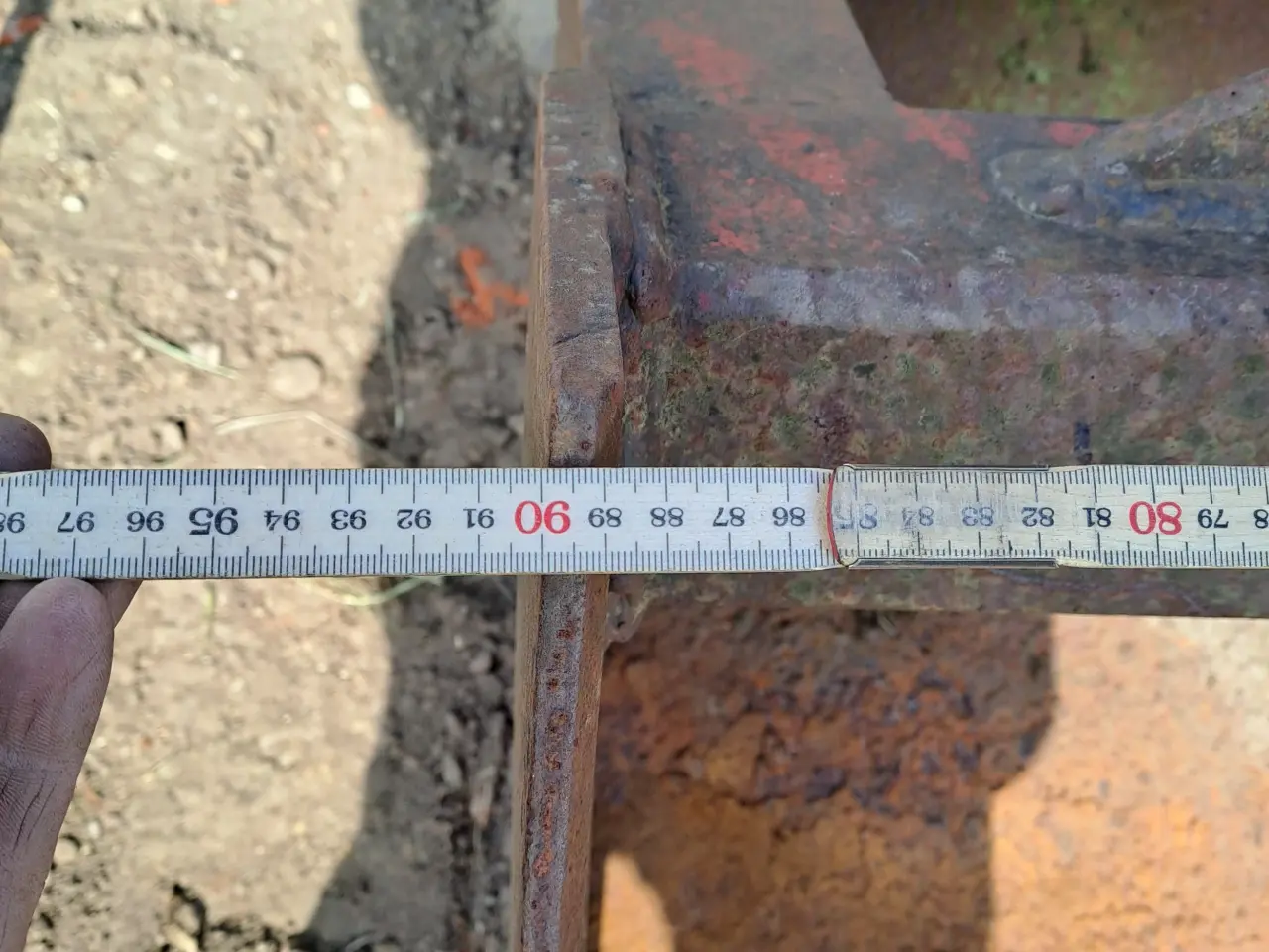 Billede 2 - 90cm graveskovl til rendegraver