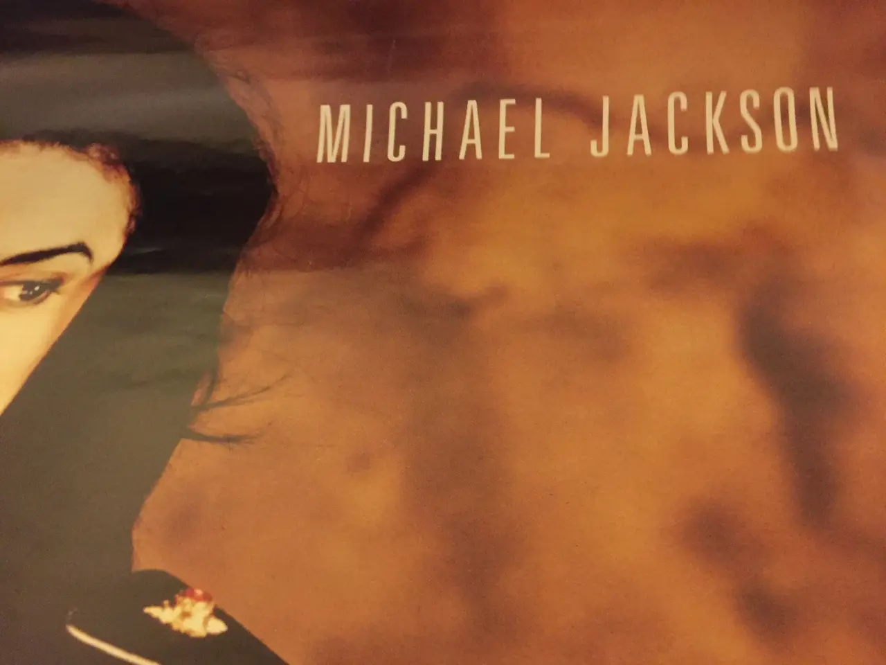 Billede 2 - Michael Jackson plakat. NEDSAT