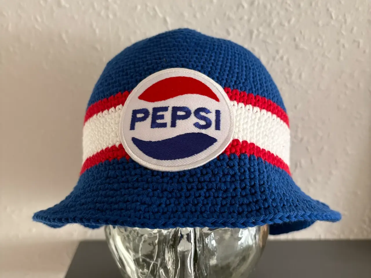Billede 1 - Pepsi hæklet bøllehat