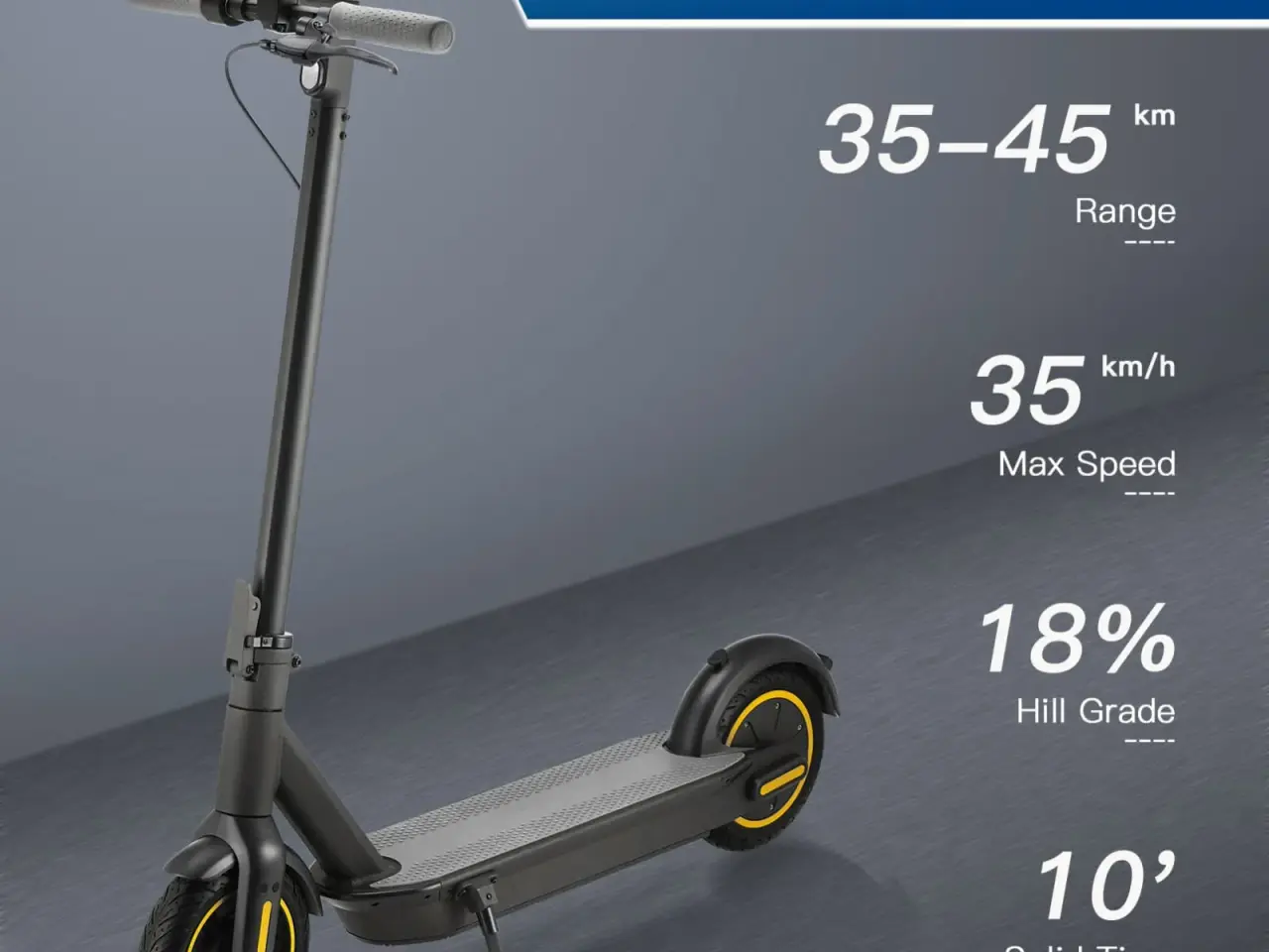 Billede 3 - Ninebot G30 MAX-kopi, normal 7.499kr, spar 3.500