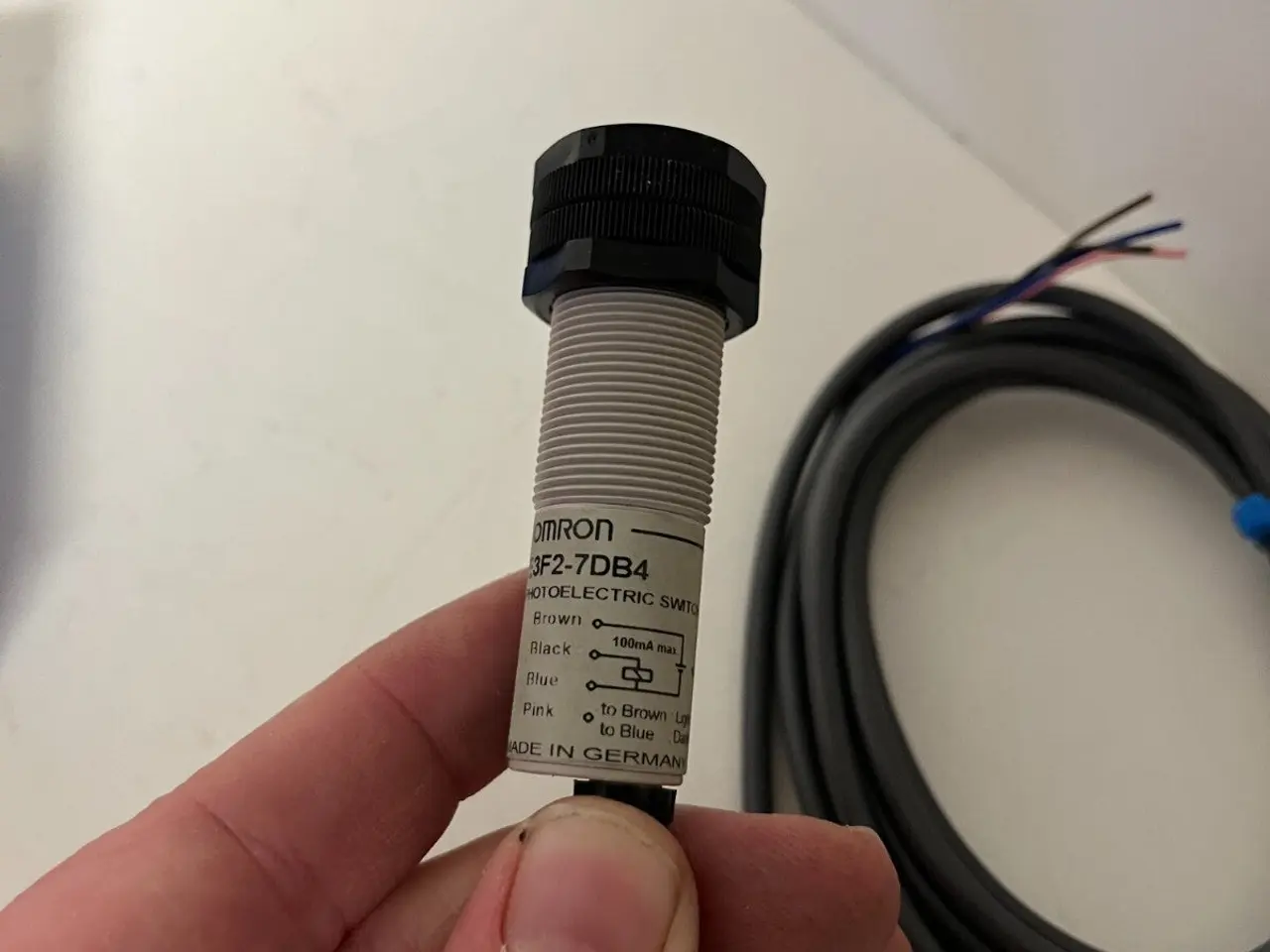 Billede 5 - Omron E3F2-7B4 2M Photoelectric kontakt 10-30VDC