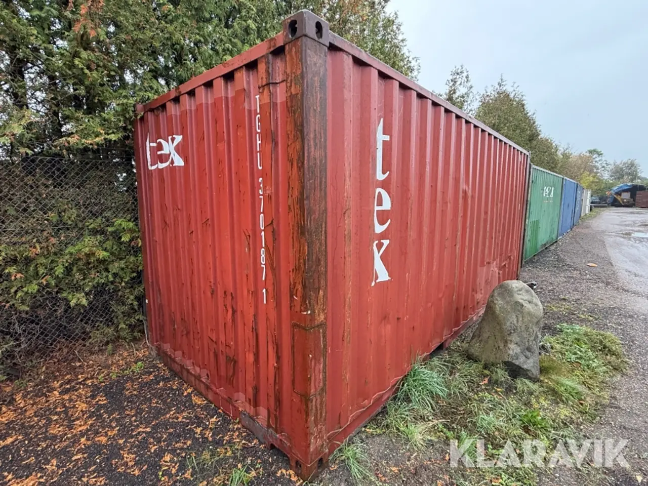 Billede 2 - 20 fods container Tex Noc2-34-01