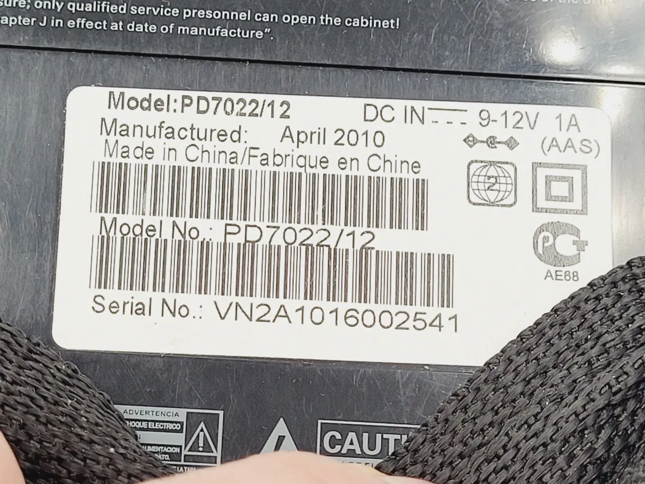Billede 7 - ⭐️· Philips PD7022 Bærbart DVD Sæt med Biloplader