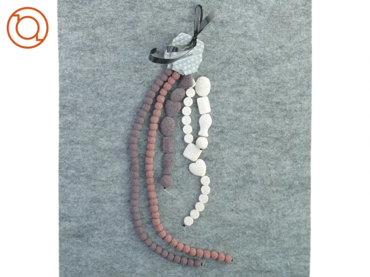 Billede 1 - Naturperler fra C C Hobby (str. 41 og 20 cm)