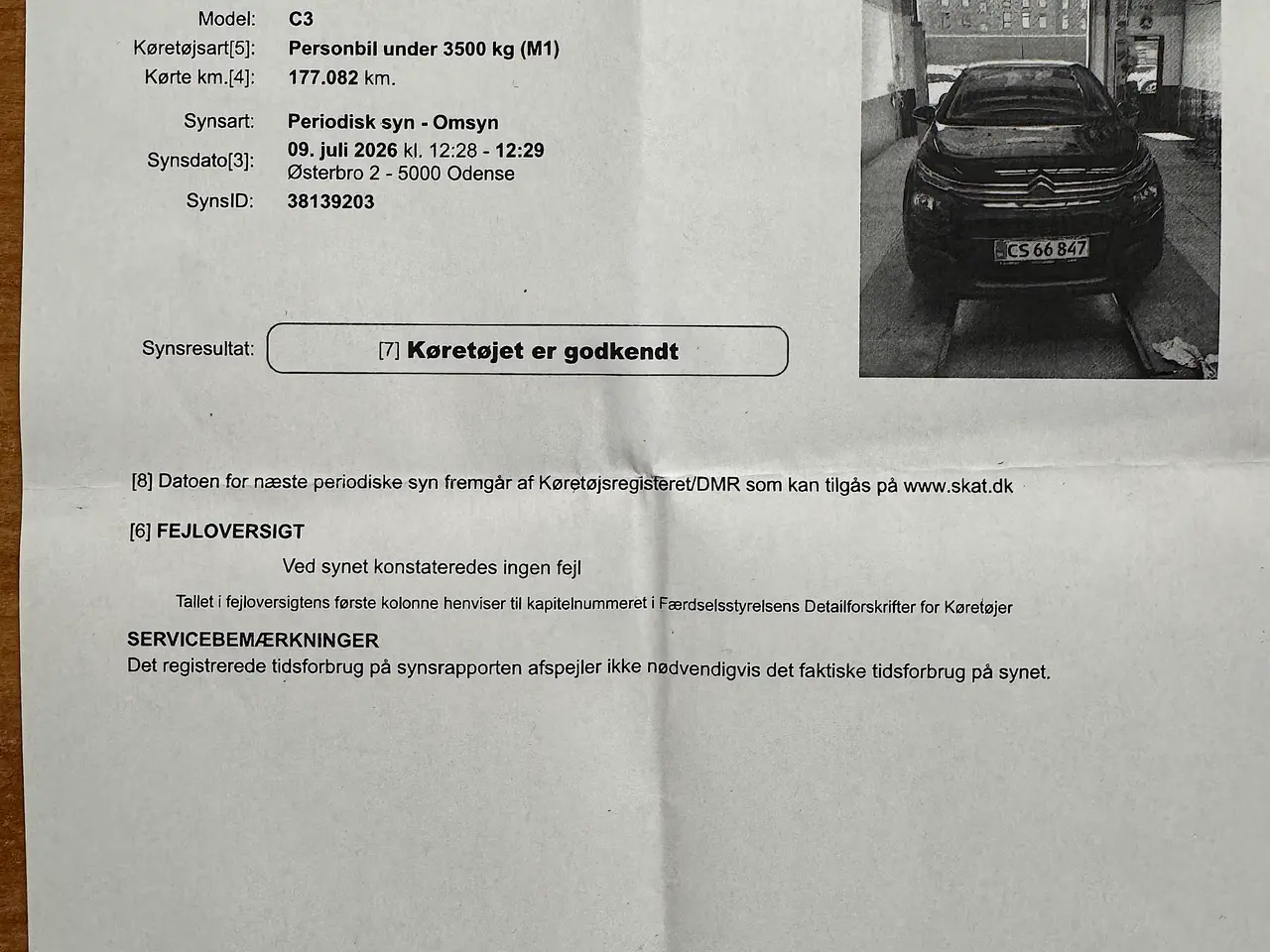 Billede 7 - Citroen C3 Nysyn Meget Pæn