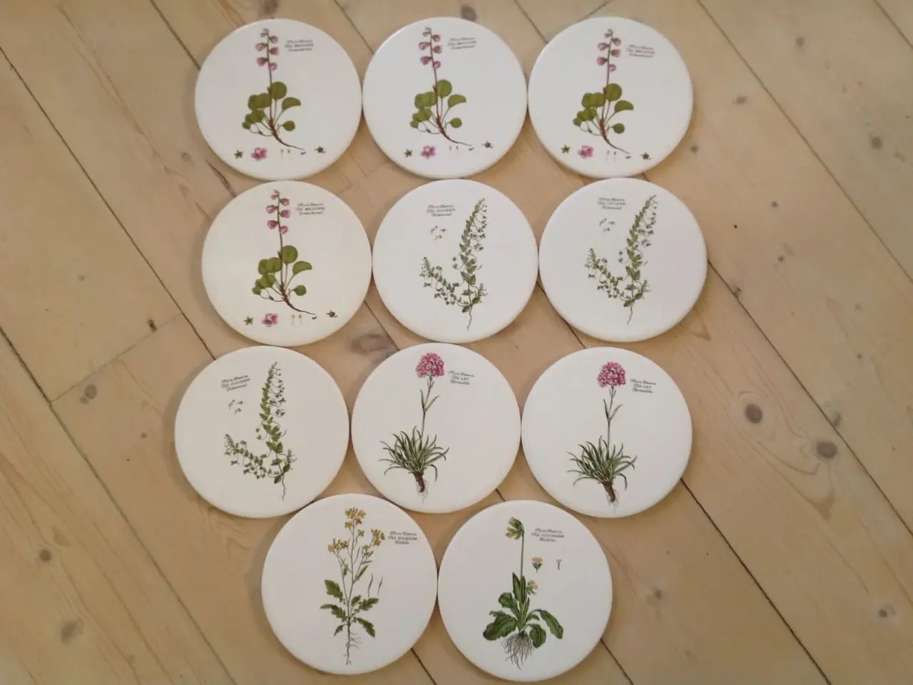 Billede 1 - Flora Danica Platter