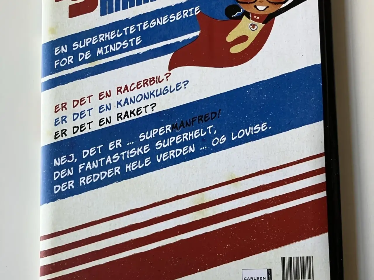 Billede 2 - Supermanfred - og den gale professor. 