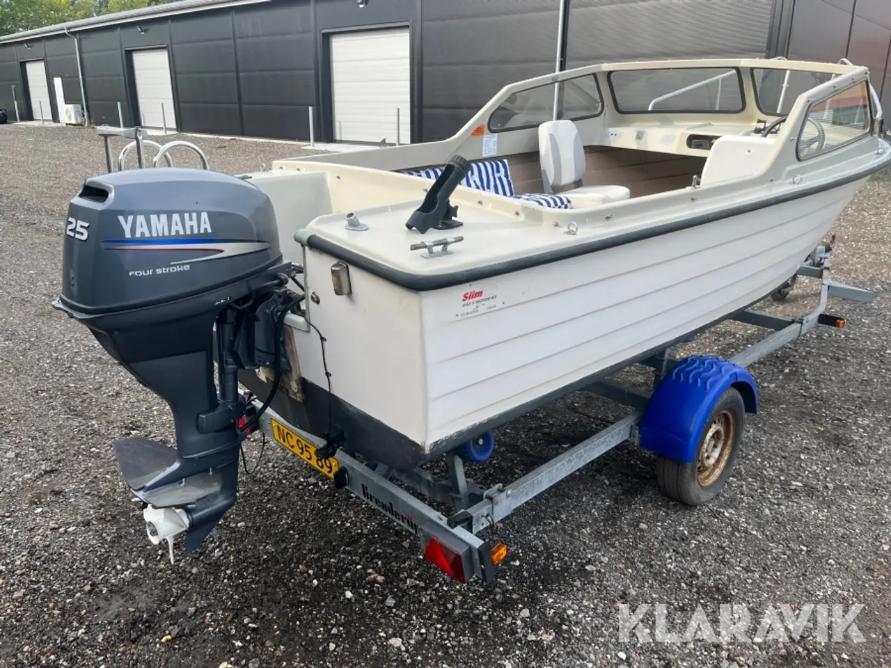 Billede 7 - Motorbåd Hewa/Yamaha 16Fod/25HK med Trailer