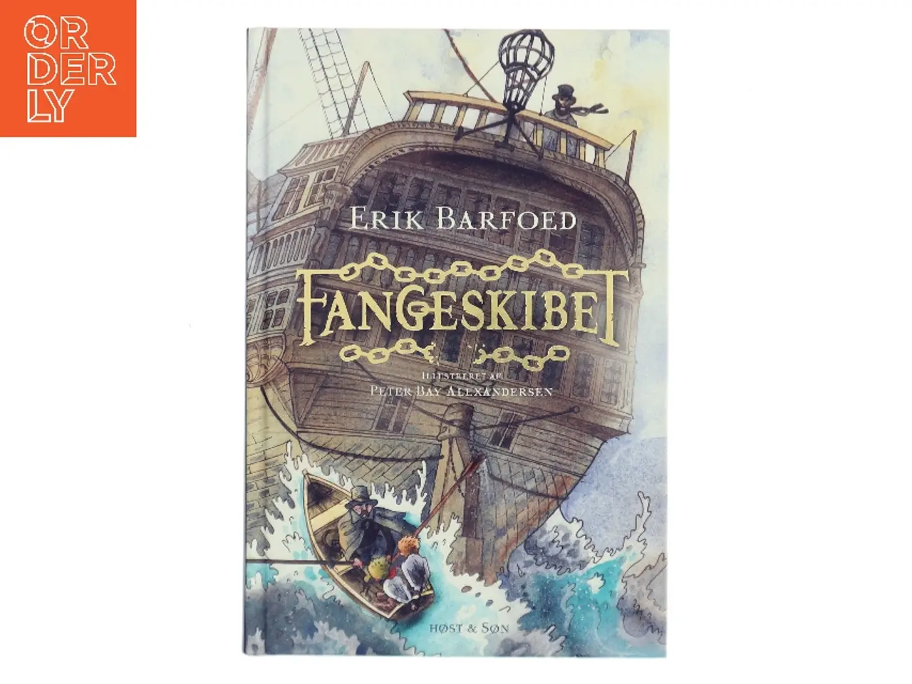 Billede 1 - Fangeskibet af Erik Barfoed (Bog)