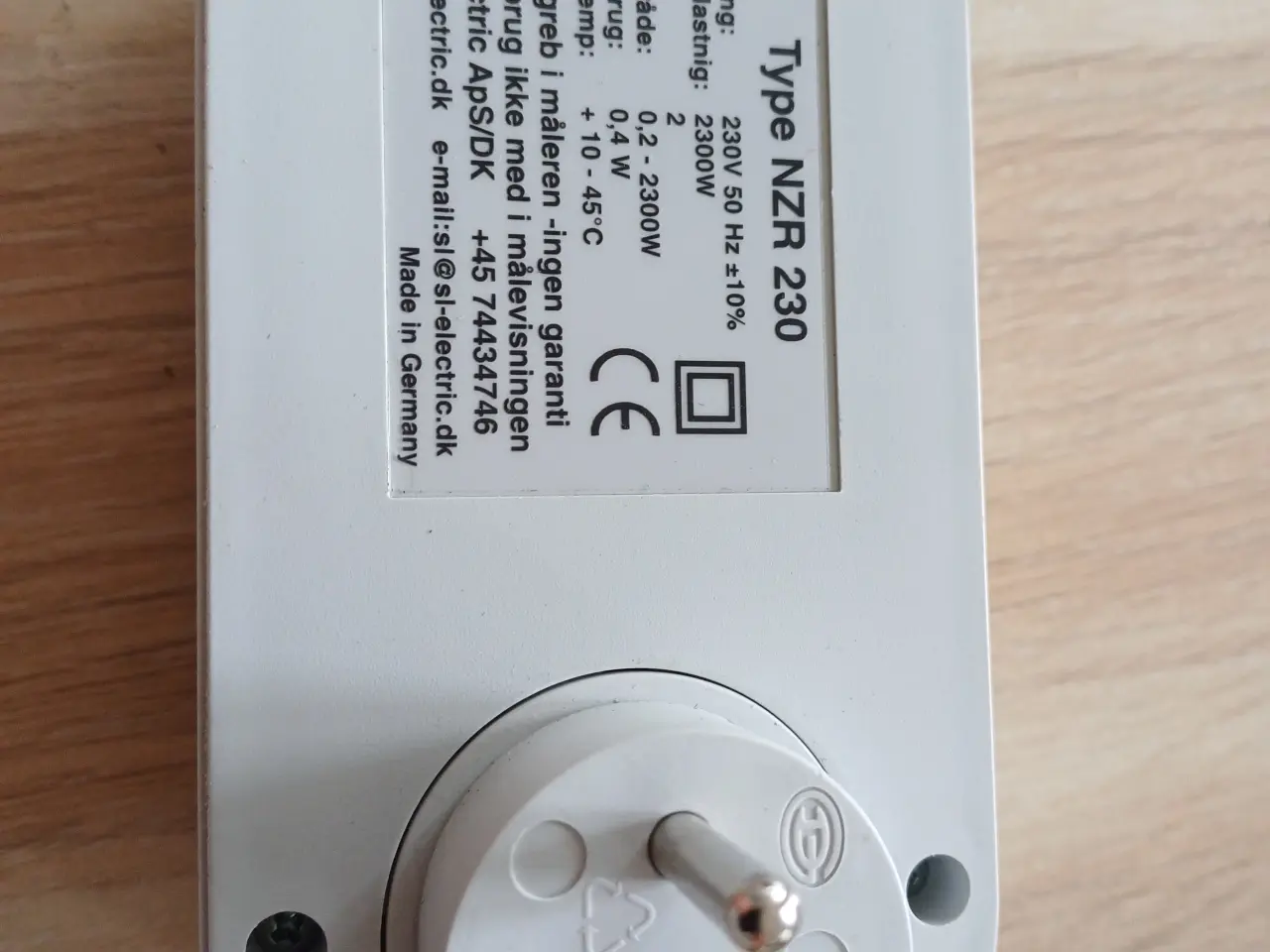 Billede 1 - Sparometer - energimåler