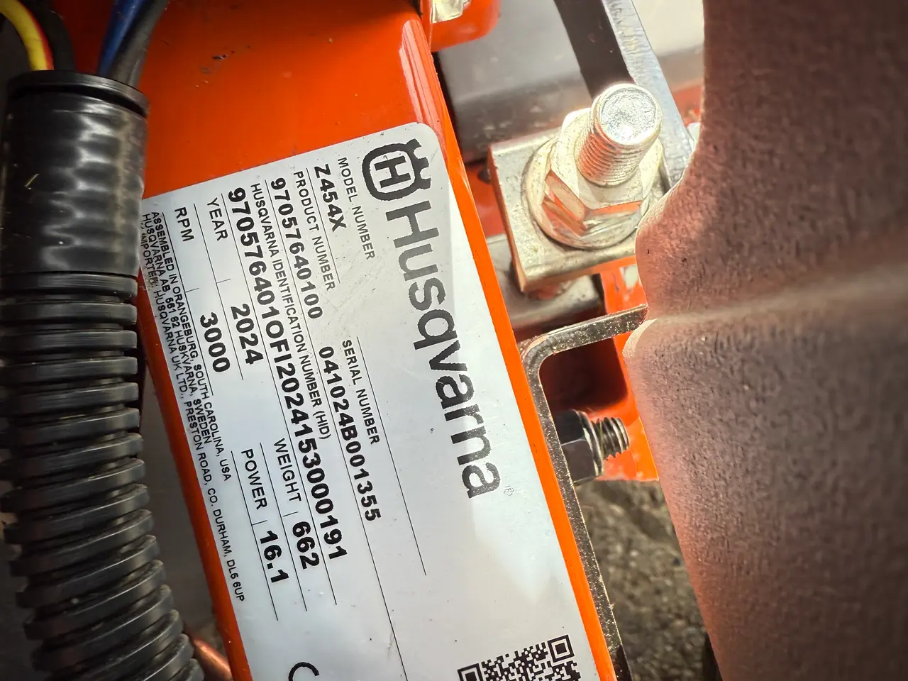 Billede 6 - Husqvarna z454x