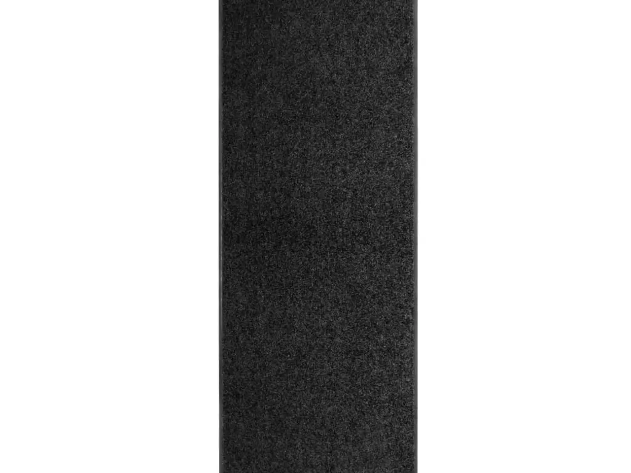 Billede 1 - Vaskbar dørmåtte 60 × 180 cm - sort, skridsikker