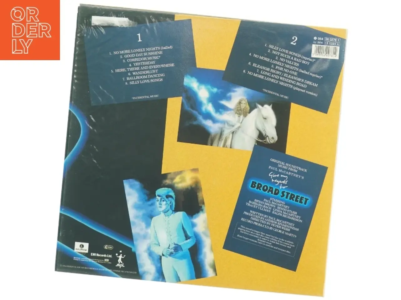 Billede 2 - Paul McCartney 'Give My Regards to Broad Street' Vinylplade (str. 31 x 31 cm)