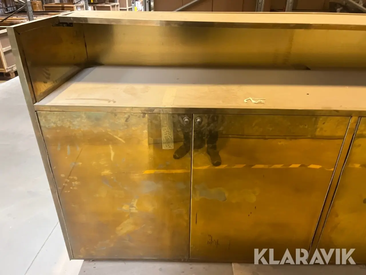 Billede 7 - Desk/Bar messing beklædning