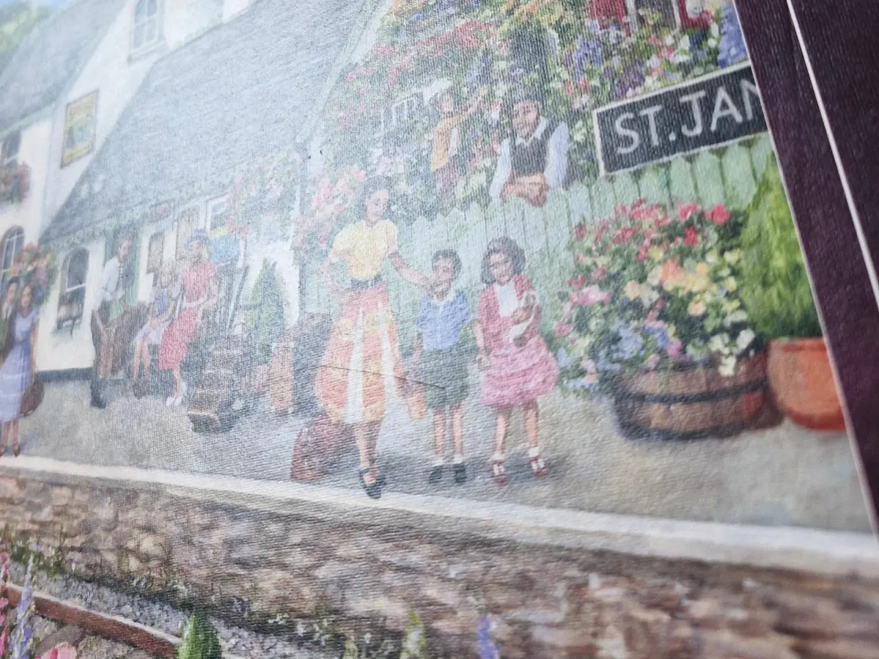 Billede 6 - Ravensburger, Whistle Stop Cottage, 1000 stk