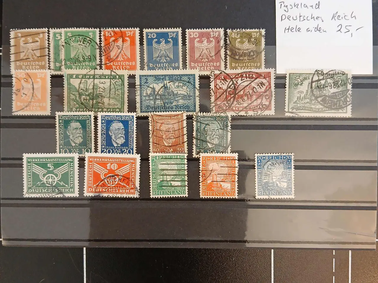 Billede 1 - Deutsches Reich (325) 3 plancher