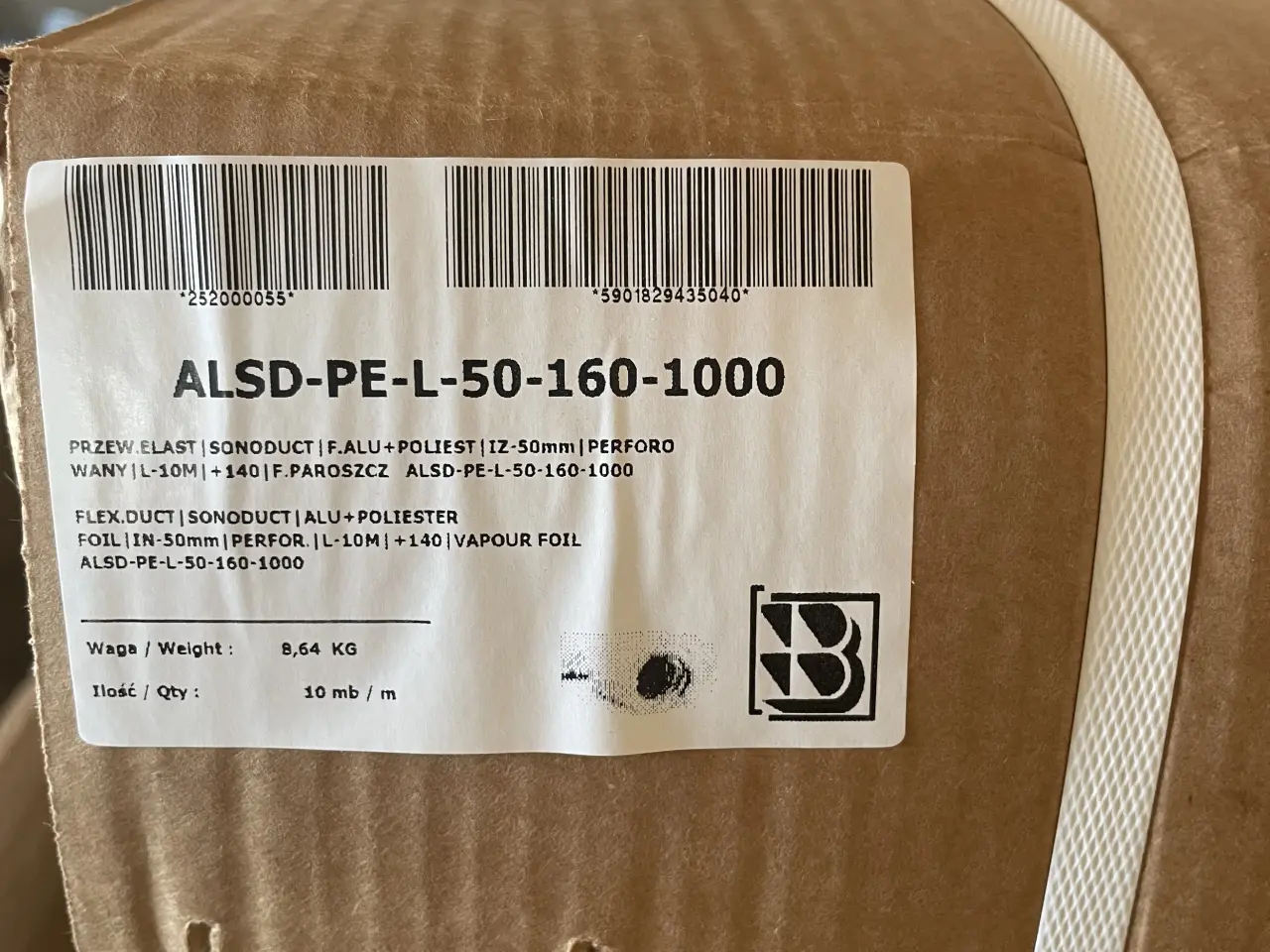 Billede 1 - Altech flexslange ø160