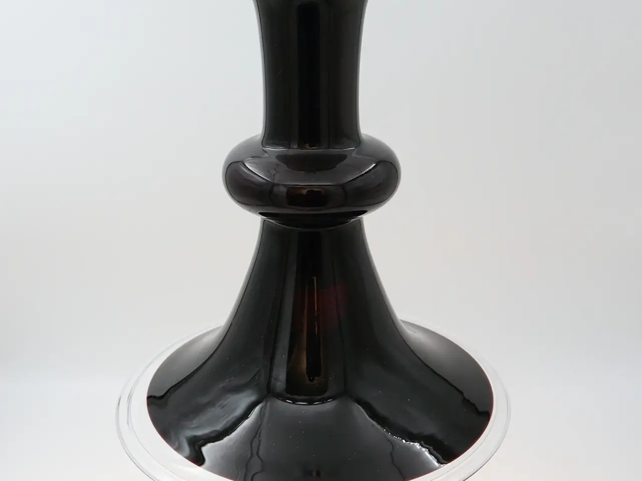 Billede 3 - Holmegaard Etude pendel Ø27 aubergine glas