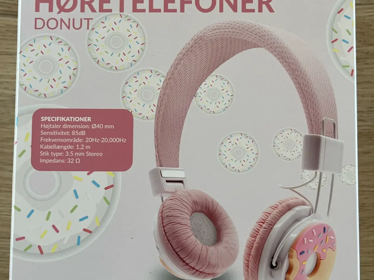 Billede 2 - Kidio høretelefoner med stik