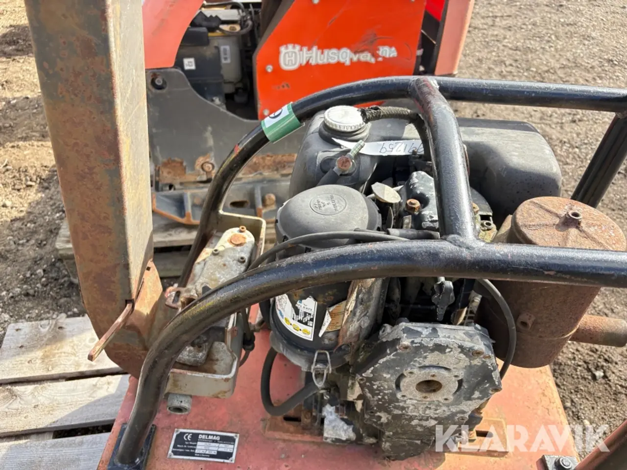 Billede 10 - Pladevibrator Delmag Sx30
