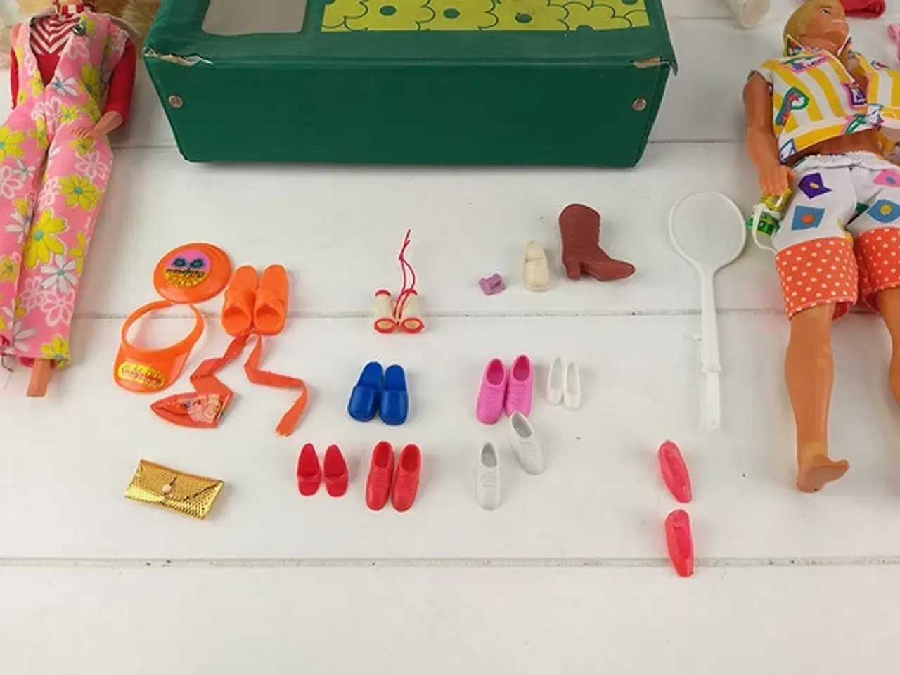 Billede 6 - Fleur kuffert med masser af Barbie og Ken tilbehør