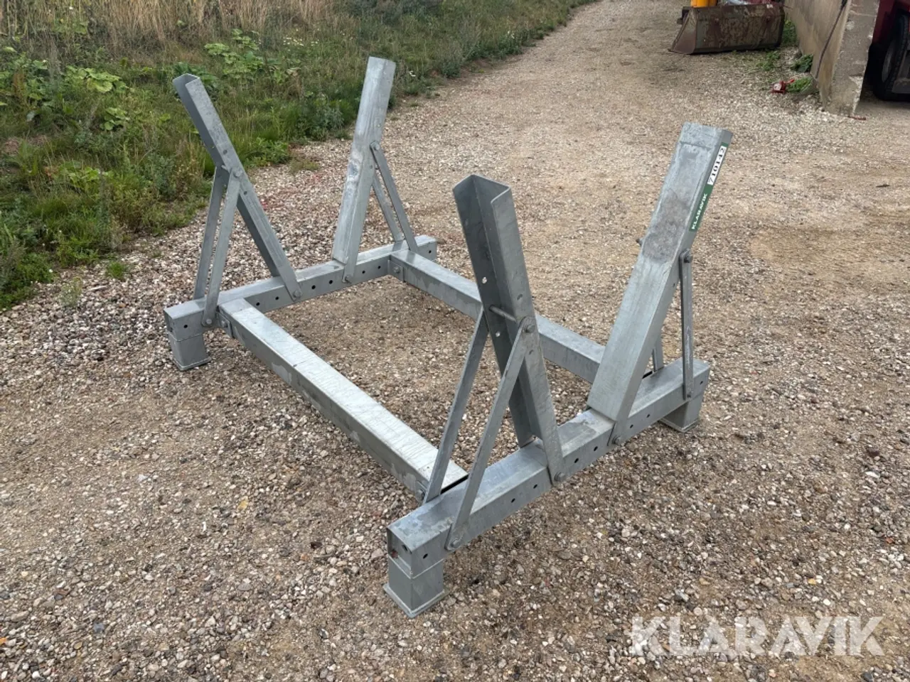 Billede 3 - Opbevaringsstativ Galvaniseret - 1 styk