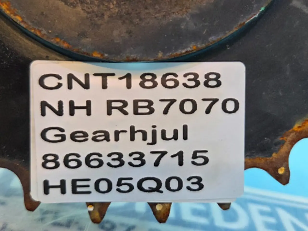 Billede 11 - New Holland BR7070 Gearhjul 86633715
