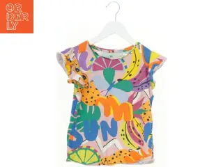 Farverig kortærmet T-shirt fra H&M (str. 134)