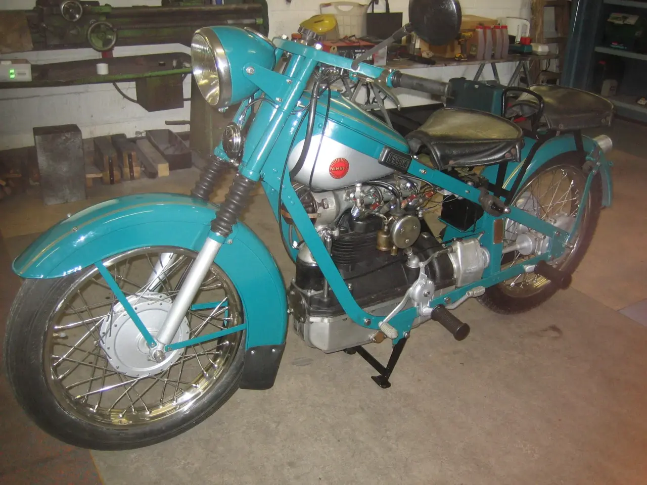 Billede 2 - Nimbus Veteran Motorcykel