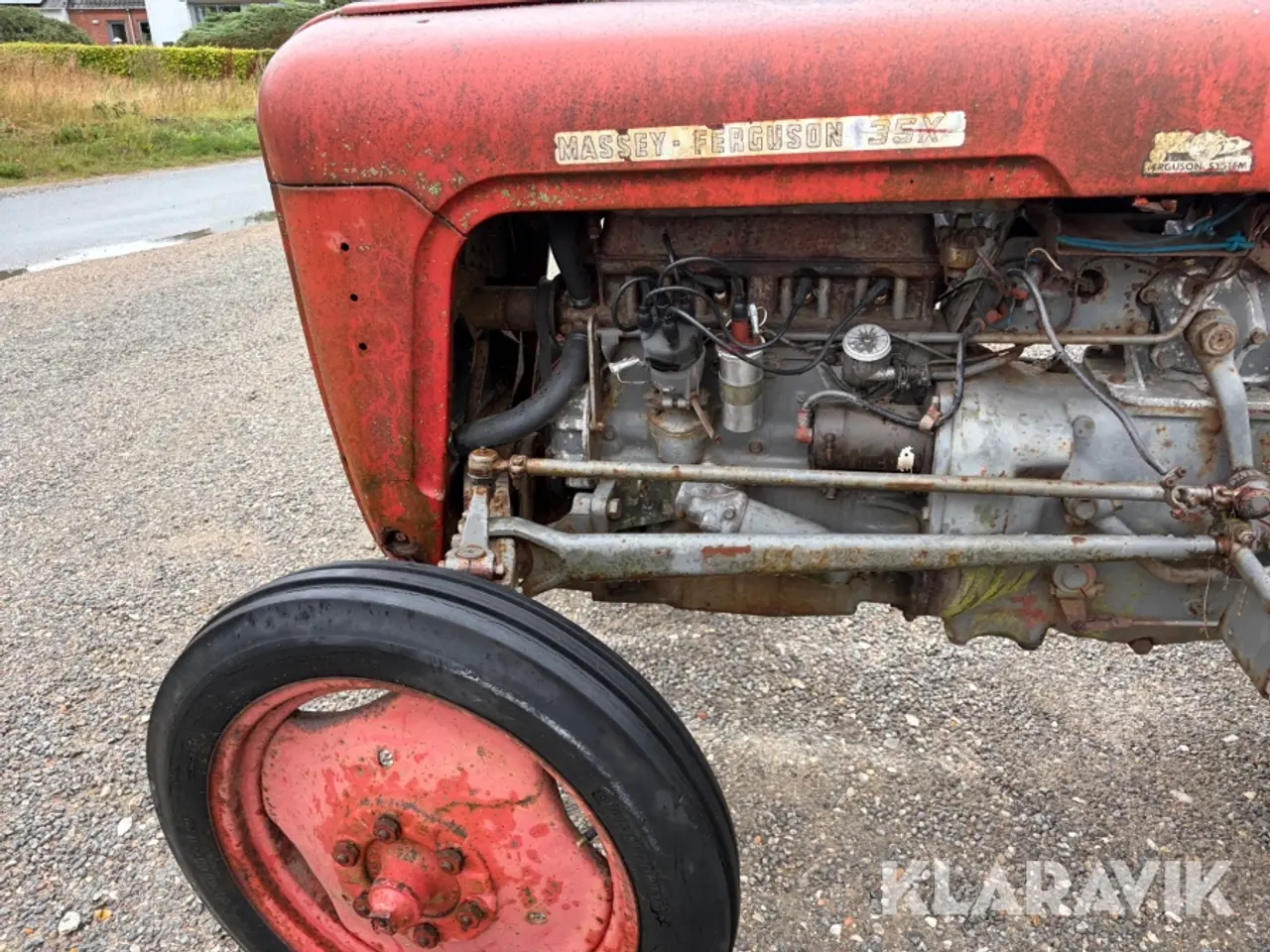 Billede 8 - Veterantraktor Massey Ferguson 35X