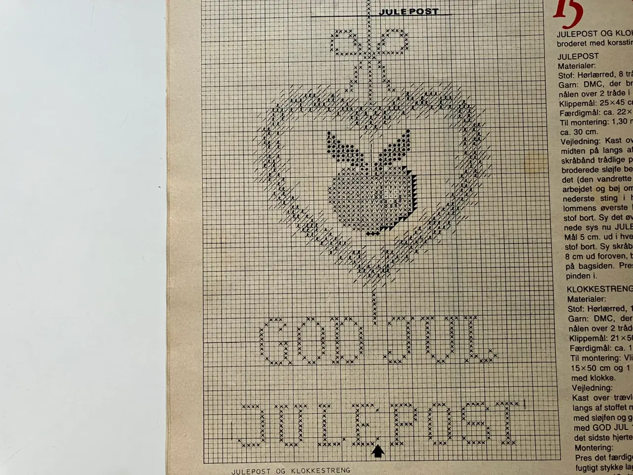 Billede 2 - Julebroderier i korssting