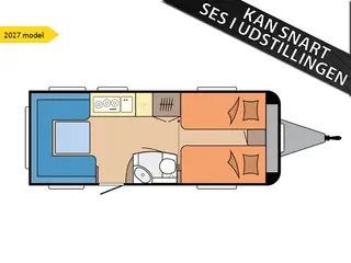2027 - Hobby De Luxe 540 UL   2027 Hobby Excellent Edition 540 UL - se den til januar 2027 hos Camping-Specialisten.dk