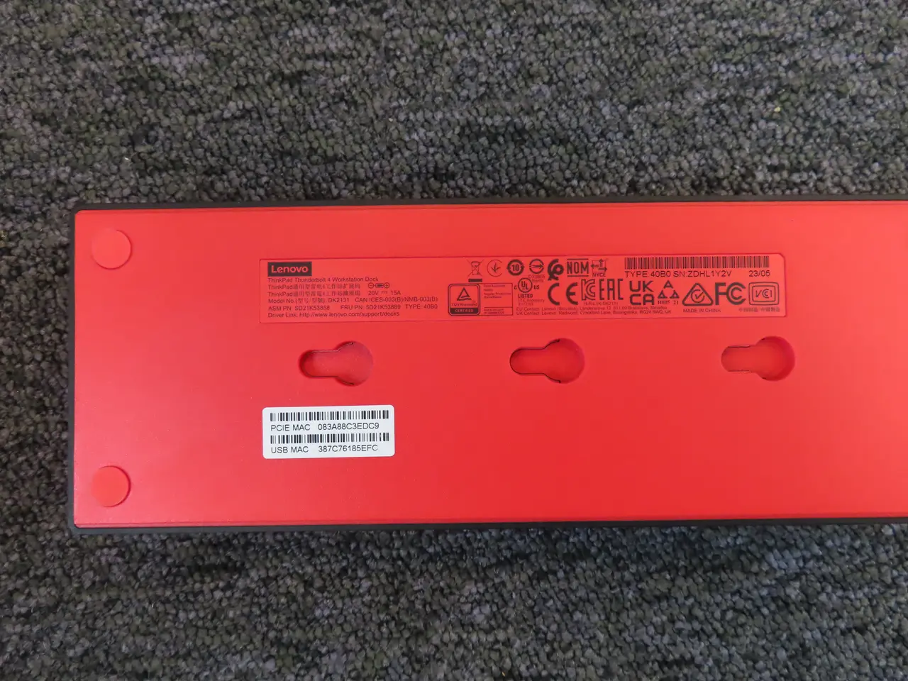 Billede 4 - Dockingstation LENOVO ThinkPad Thunderbolt 4 Workstation Dock med strømforsyning