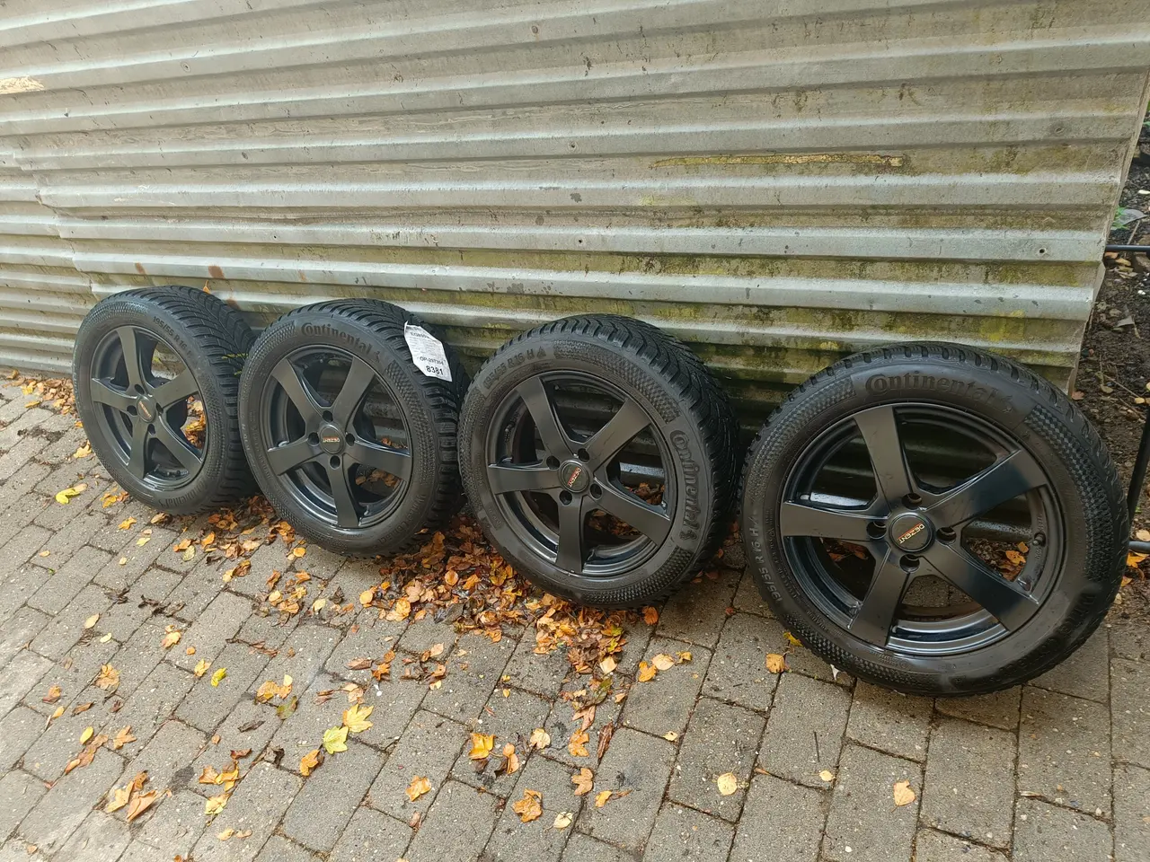 Billede 1 - Alufælge 16" med vinterdæk