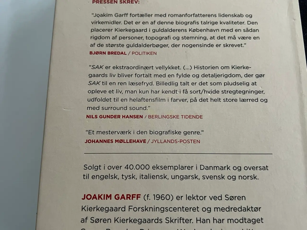 Billede 2 - Biografi - Søren A. Kierkegaard