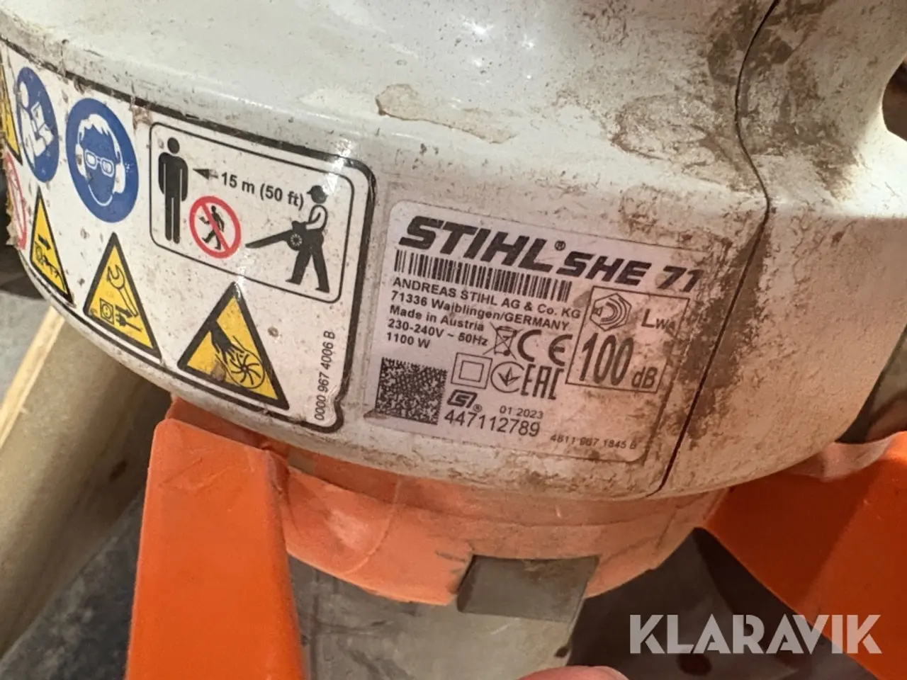 Billede 7 - Løvblæsere Stihl SHE 71 - 4 styk